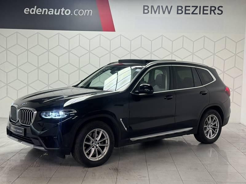 Noir Occasion 2022 BMW X3 Sport Line SUV | 41 900 € (Super prix) - Image 1/4