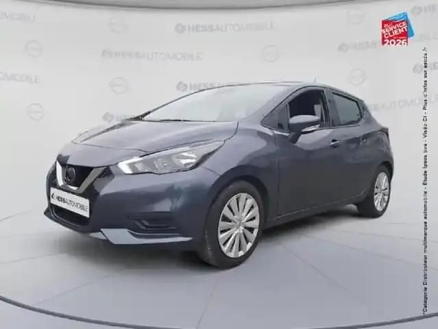 Occasion Nissan Micra Acenta 2021 Gris acier Berline