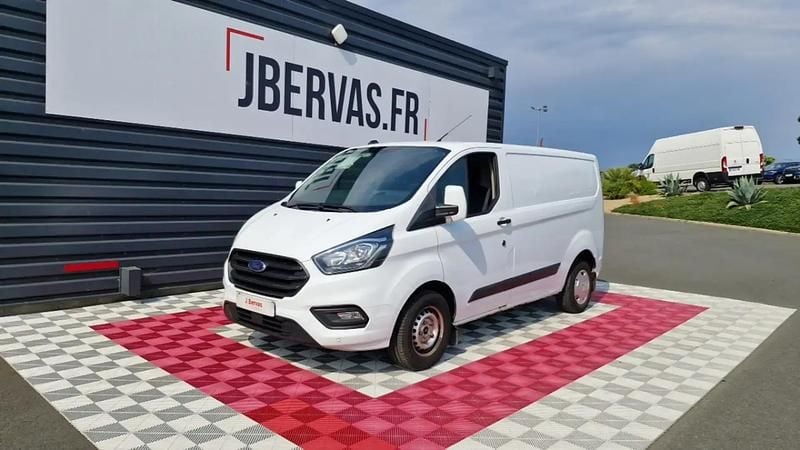 Blanc Utilisé 2022 Ford Transit Custom Trend Van | 18 990 € (Super prix) - Image 1/4