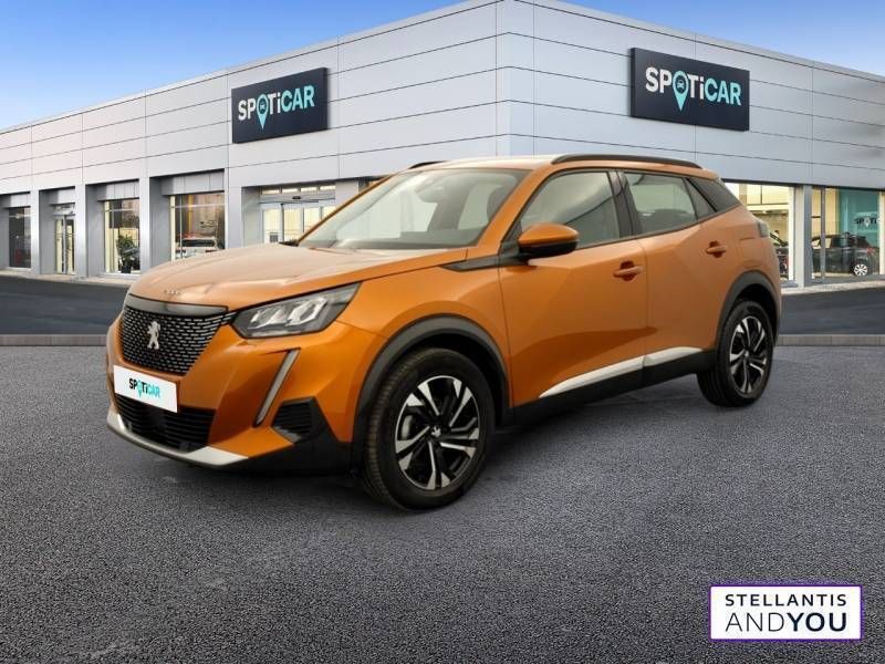 Orange Utilisé 2020 Peugeot 2008 Allure SUV | 13 690 € (Prix juste) - Image 1/3