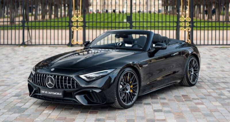 Noir Utilisé 2023 Mercedes SL63 AMG AMG Cabriolet | 154 900 € - Image 1/4