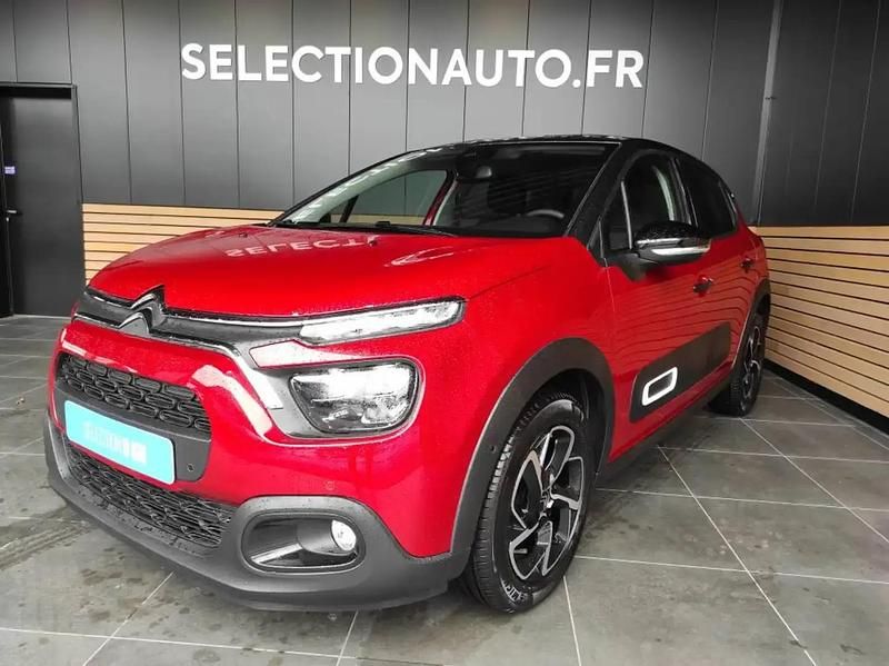 Rouge Occasion 2022 Citroën C3 Shine Citadine | 23 490 € - Image 1/4