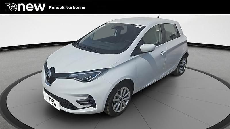 Blanc Utilisé 2020 Renault Zoe Zen Citadine | 7 990 € (Super prix) - Image 1/4