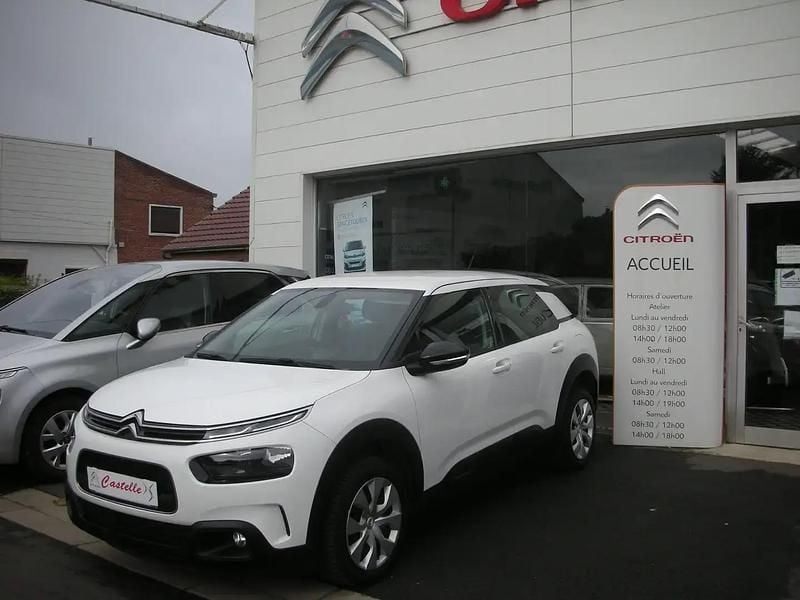 Blanc Utilisé 2020 Citroën C4 Cactus PureTech Citadine | 14 500 € (Prix juste) - Image 1/4
