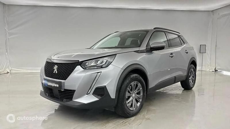 Gris Utilisé 2021 Peugeot 2008 Style SUV | 15 799 € (Prix juste) - Image 1/4