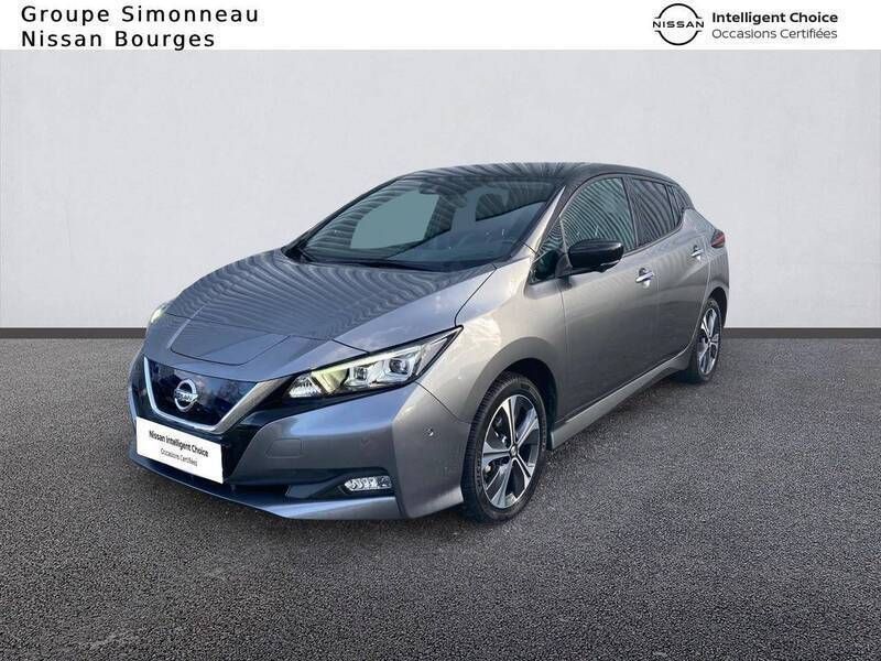 Gris Utilisé 2021 Nissan Leaf Citadine | 19 290 € (Prix juste) - Image 1/3