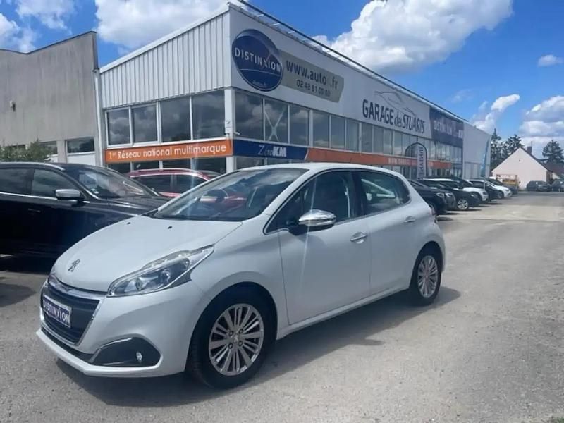 Blanc Occasion 2018 Peugeot 208 Allure+ Citadine | 9 980 € (Prix cher) - Image 1/4