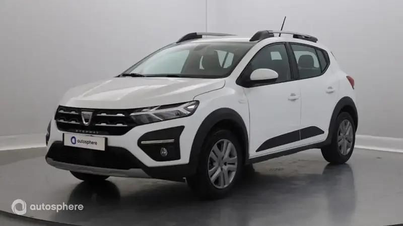 Blanc Utilisé 2022 Dacia Sandero Comfort Citadine | 14 299 € (Prix juste) - Image 1/4