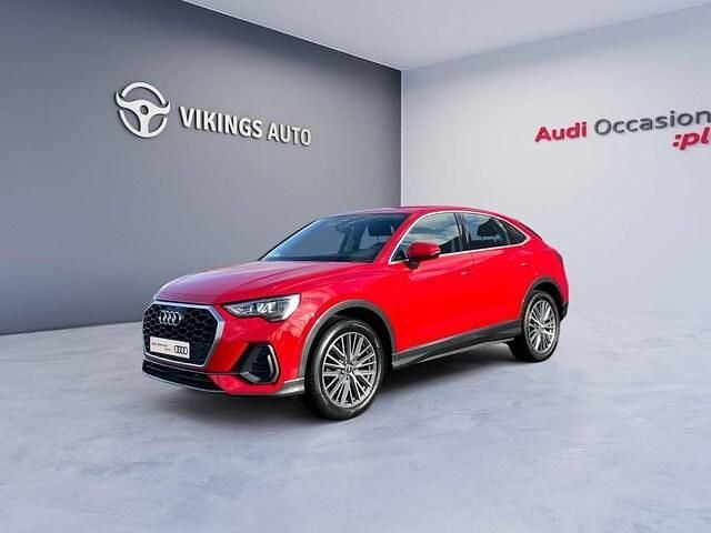 Rouge tango métallisé Occasion 2021 Audi Q3 Sportback SUV | 26 400 € (Super prix) - Image 1/4