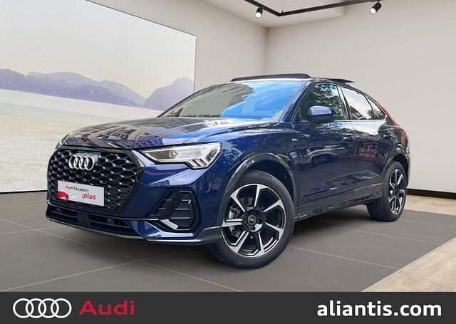 Bleu navarre métallisé Utilisé 2025 Audi Q3 Sportback S-Line SUV | 49 980 € (Prix cher) - Image 1/4