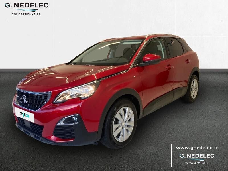 Occasion Peugeot 3008 Active 131 ch (96 kW) 2018 Rouge Coupé