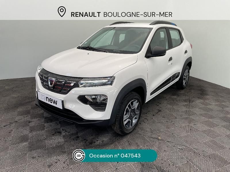 Blanc Utilisé 2020 Dacia Spring Business Citadine | 8 990 € (Prix juste) - Image 1/4
