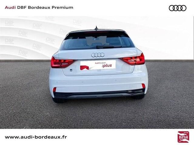 Occasion Audi A1 Sportback Design 116 ch (85 kW) 2025 Blanc glacier métallisé noir mythe métallisé Citadine