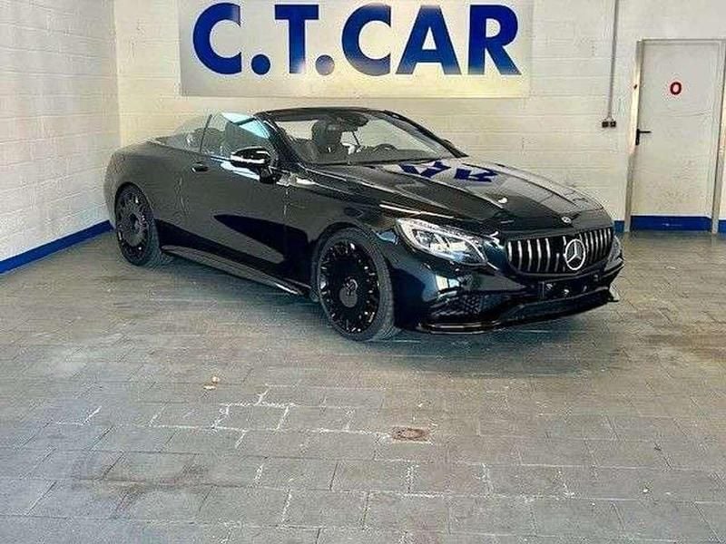 Occasion Mercedes S63 AMG AMG 585 ch (430 kW) 2016 Noir Cabriolet