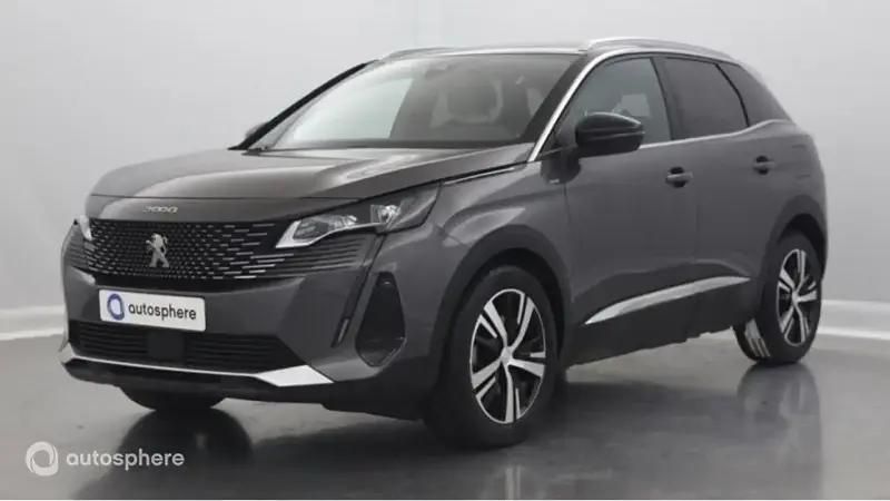 Noir Utilisé 2021 Peugeot 3008 GT SUV | 22 799 € (Prix juste) - Image 1/4