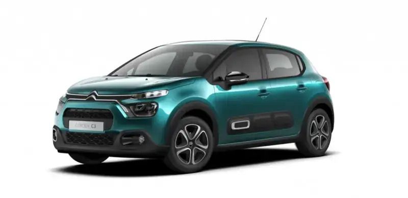 Bleu Occasion 2022 Citroën C3 Shine Citadine | 19 890 € - Image 1/4