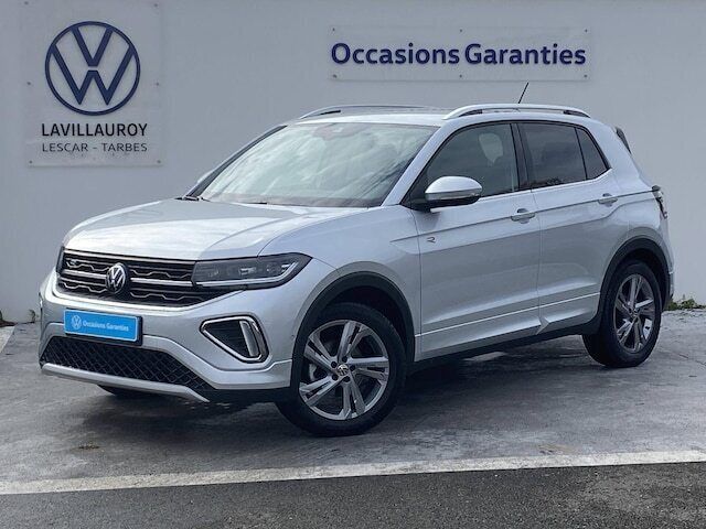 Gris Utilisé 2024 VW T-Cross R-line SUV | 26 890 € (Prix juste) - Image 1/4