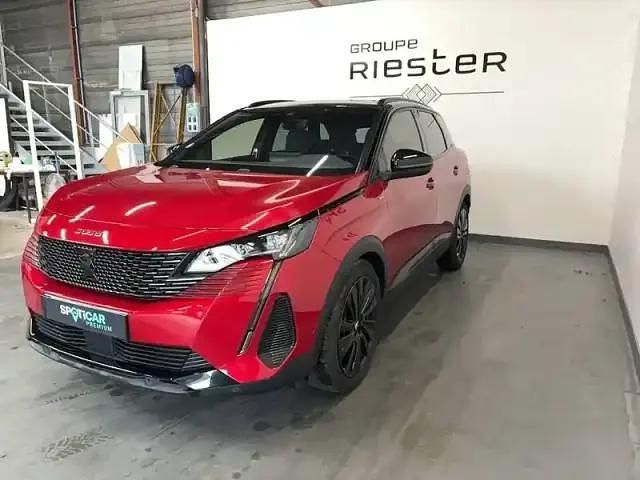 Rouge Utilisé 2021 Peugeot 3008 GT | 25 970 € (Prix assez cher) - Image 1/4