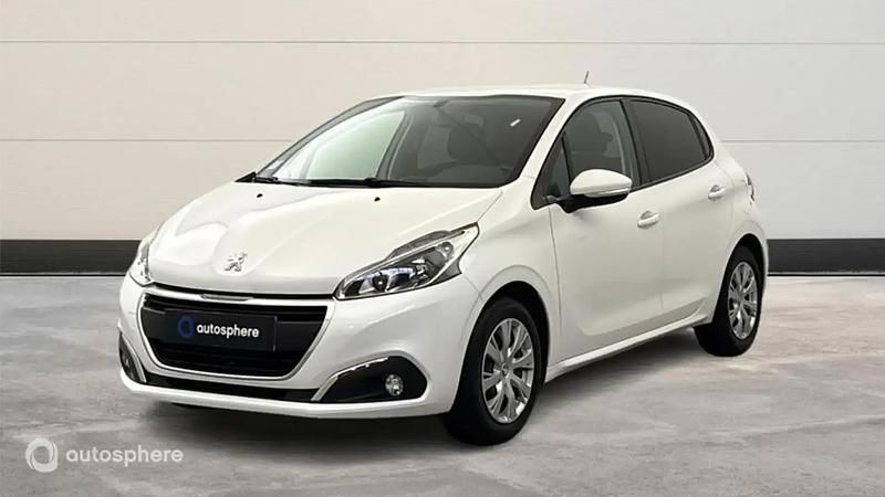 Blanc Occasion 2018 Peugeot 208 Business-Line Citadine | 8 499 € (Prix juste) - Image 1/4