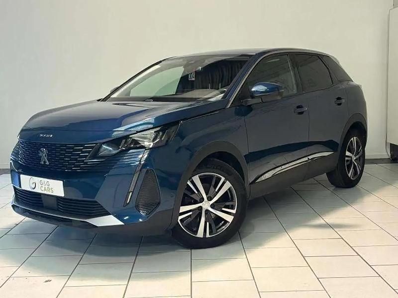 Bleu Utilisé 2021 Peugeot 3008 Allure SUV | 16 750 € (Bon prix) - Image 1/4