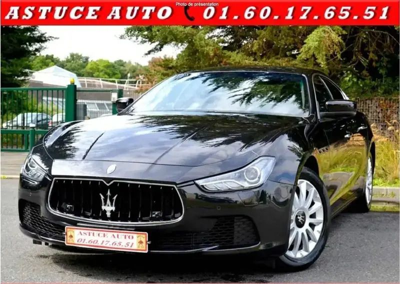 Noir Utilisé 2016 Maserati Ghibli Coupé | 34 899 € (Prix juste) - Image 1/4