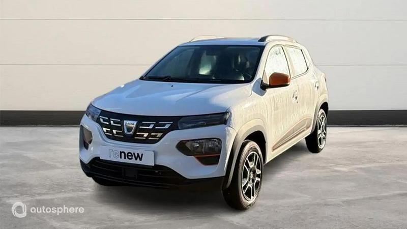 Blanc Occasion 2022 Dacia Spring Comfort Plus Citadine | 8 999 € (Prix juste) - Image 1/4