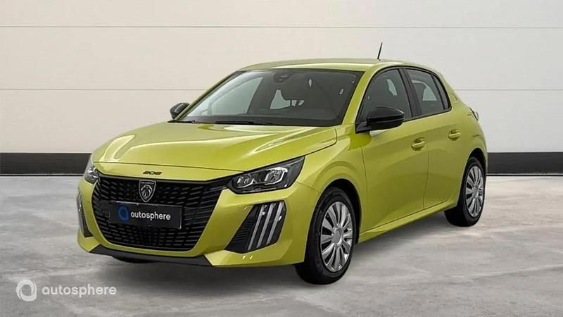 Jaune Utilisé 2024 Peugeot 208 Active Citadine | 15 289 € (Prix juste) - Image 1/4