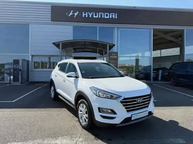 Blanc Utilisé 2019 Hyundai Tucson SUV | 16 990 € (Prix juste) - Image 1/4