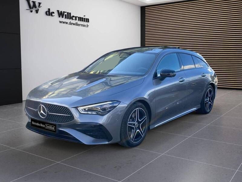 Gris Utilisé 2024 Mercedes CLA200 Shooting Brake Break | 41 900 € (Prix assez cher) - Image 1/3