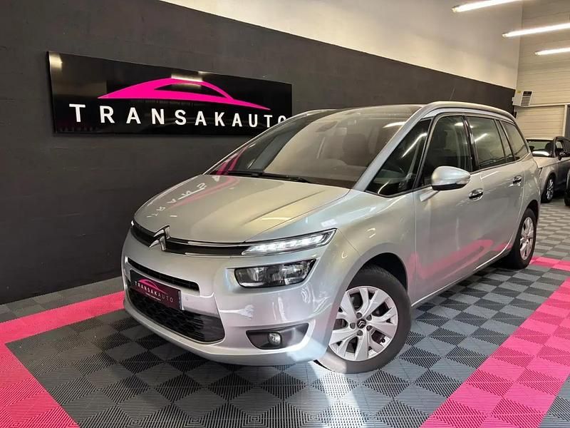 Blanc Utilisé 2014 Citroën Grand C4 Picasso Intensive Monospace | 6 990 € (Prix assez cher) - Image 1/4