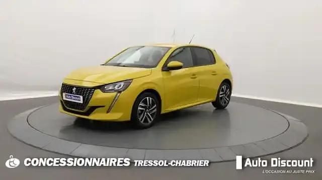 Jaune Utilisé 2020 Peugeot 208 Allure Citadine | 10 800 € (Bon prix) - Image 1/4