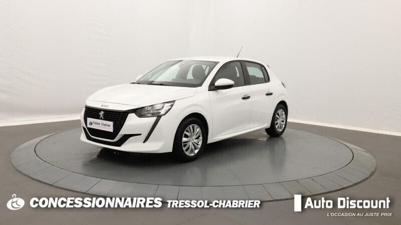 Blanc Utilisé 2021 Peugeot 208 Premium Citadine | 9 290 € (Prix juste) - Image 1/4