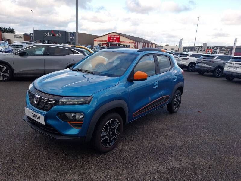 Bleu Occasion 2021 Dacia Spring Comfort Plus Citadine | 10 590 € (Prix assez cher) - Image 1/4