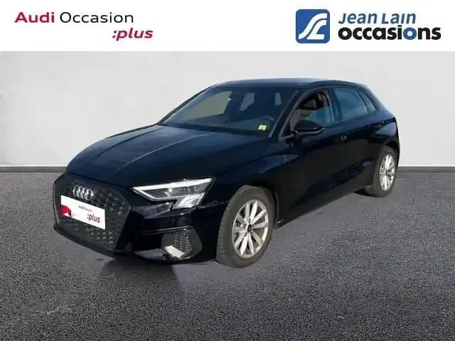 Noir brillant Occasion 2022 Audi A3 Sport Berline | 20 490 € - Image 1/4