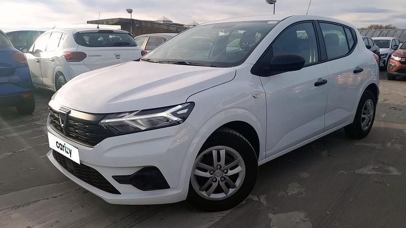 Blanc Utilisé 2022 Dacia Sandero Essentiel Berline | 9 290 € (Super prix) - Image 1/4
