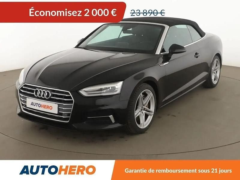 Noir Utilisé 2017 Audi A5 Cabriolet S-Line Cabriolet | 21 890 € - Image 1/2