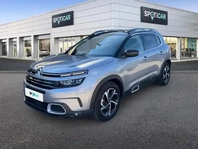 Gris Utilisé 2020 Citroën C5 Aircross PureTech SUV | 17 990 € - Image 1/4