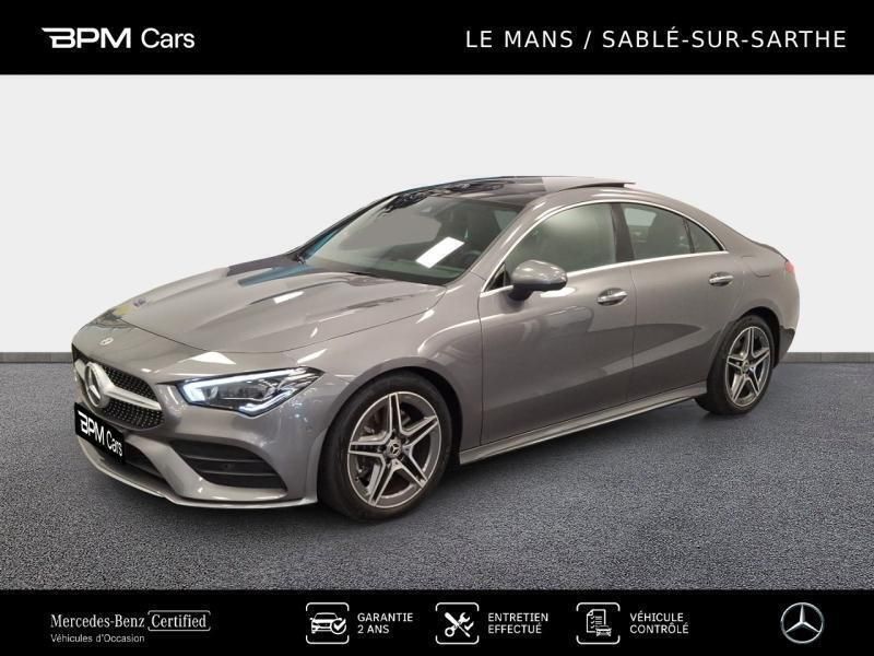 Gris Utilisé 2022 Mercedes CLA200 AMG line Berline | 37 800 € (Prix juste) - Image 1/3