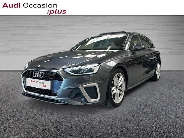 Gris daytona nacré Utilisé 2021 Audi A4 S-Line Break | 26 900 € (Prix cher) - Image 1/4