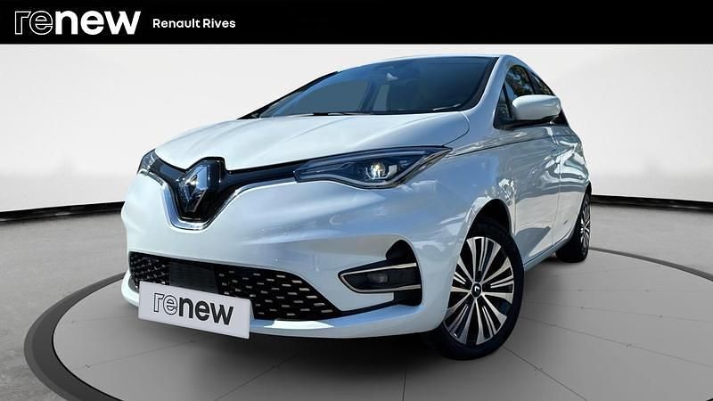 Blanc Utilisé 2021 Renault Zoe Exception Citadine | 15 290 € - Image 1/4