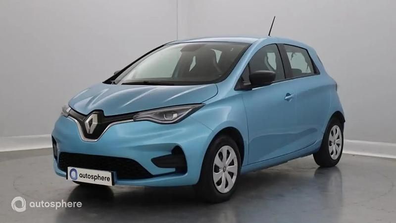 Bleu celadon Utilisé 2021 Renault Zoe Life Citadine | 11 999 € (Bon prix) - Image 1/4
