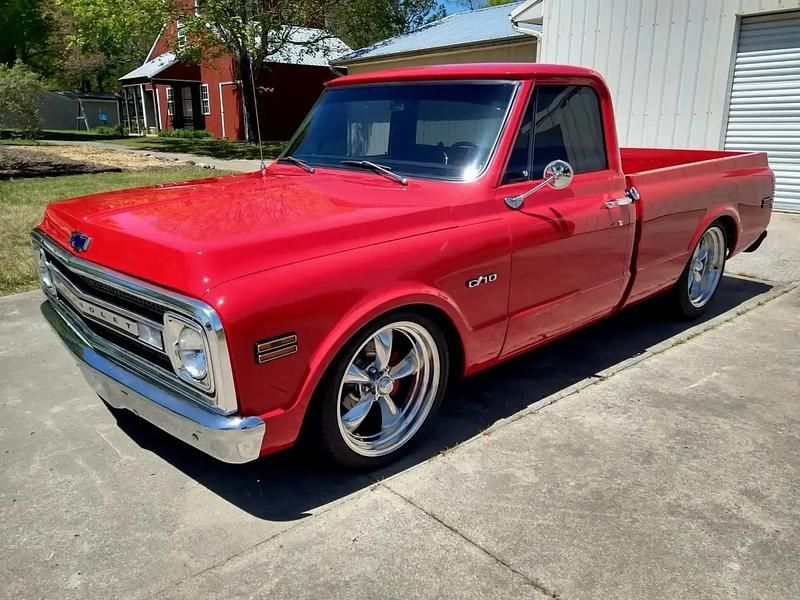 Rouge Occasion 1971 Chevrolet C10 Pick-up | 30 000 € - Image 1/4