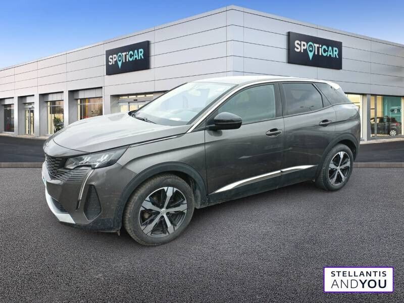 Gris Utilisé 2022 Peugeot 3008 Allure | 17 990 € (Bon prix) - Image 1/4