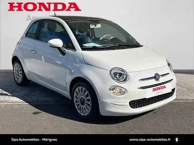 Blanc Occasion 2022 Fiat 500 S Berline | 11 990 € (Prix juste) - Image 1/3