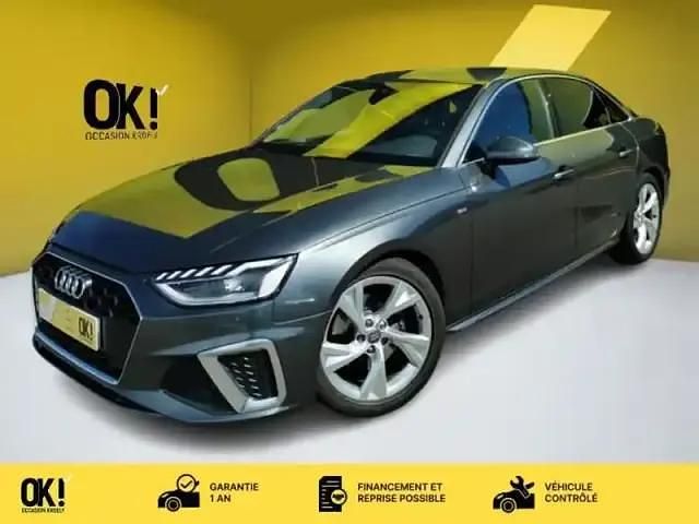 Gris Utilisé 2020 Audi A4 S-Line Berline | 26 980 € (Prix juste) - Image 1/4