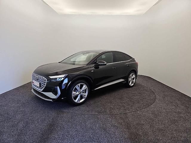 Noir mythe métallisé Occasion 2023 Audi Q4 Sportback e-tron S-Line SUV | 59 900 € - Image 1/4