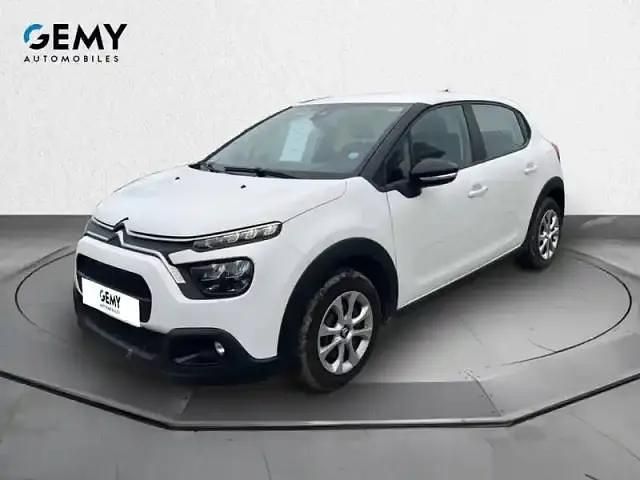 Blanc Occasion 2020 Citroën C3 PureTech Berline | 8 990 € - Image 1/4