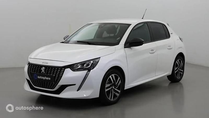 Blanc Utilisé 2023 Peugeot 208 Style Citadine | 13 999 € (Prix juste) - Image 1/4