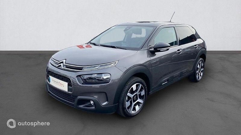 Noir Utilisé 2019 Citroën C4 Cactus PureTech Citadine | 10 300 € (Prix juste) - Image 1/4