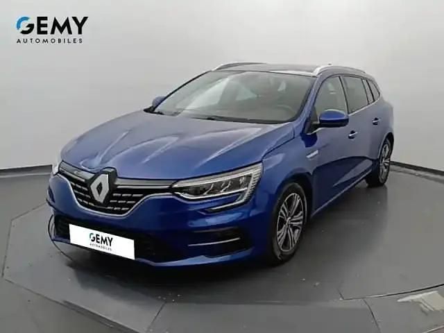 Bleu iron Occasion 2021 Renault Mégane IV Break | 18 799 € (Prix assez cher) - Image 1/4